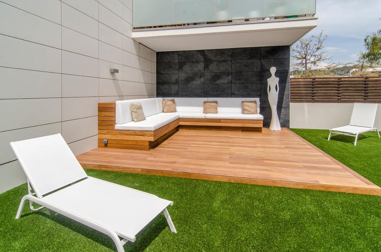 Sitges Spaces Garden Paradise 3 Bedroom, 3 Bathroom, Huge Private Garden-Terrace, Pool- Sleeps Up To 8 Exterior foto